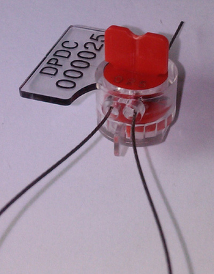 Meter Security Seals With ABS Core For Switches / Drums / Medical Cabinets